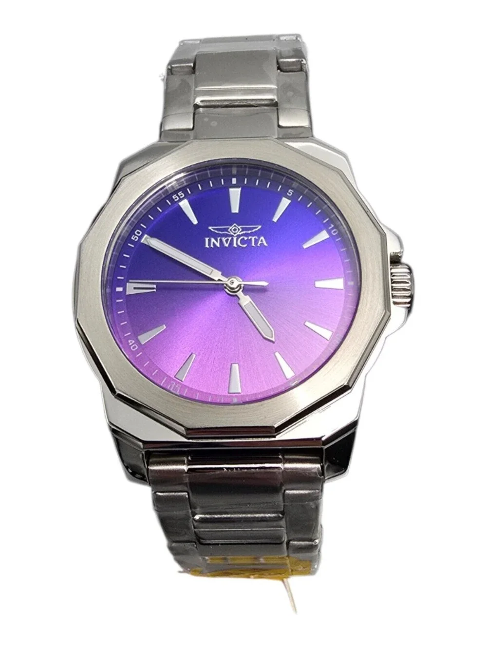 NEW Invicta Speedway Facetio Women's Quartz Watch 34mm Gradient Dial - Purple